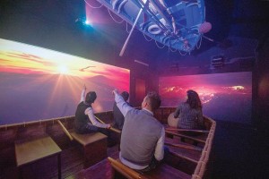 Galata Museo del Mare sala tempesta 4d