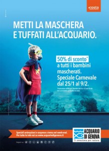 Acquario di Genova Carnevale 2016