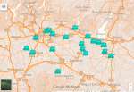 La mappa dei parchi acquatici in Lombardia